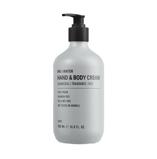 Charcoal Fragrance Free Hand & Body Cream