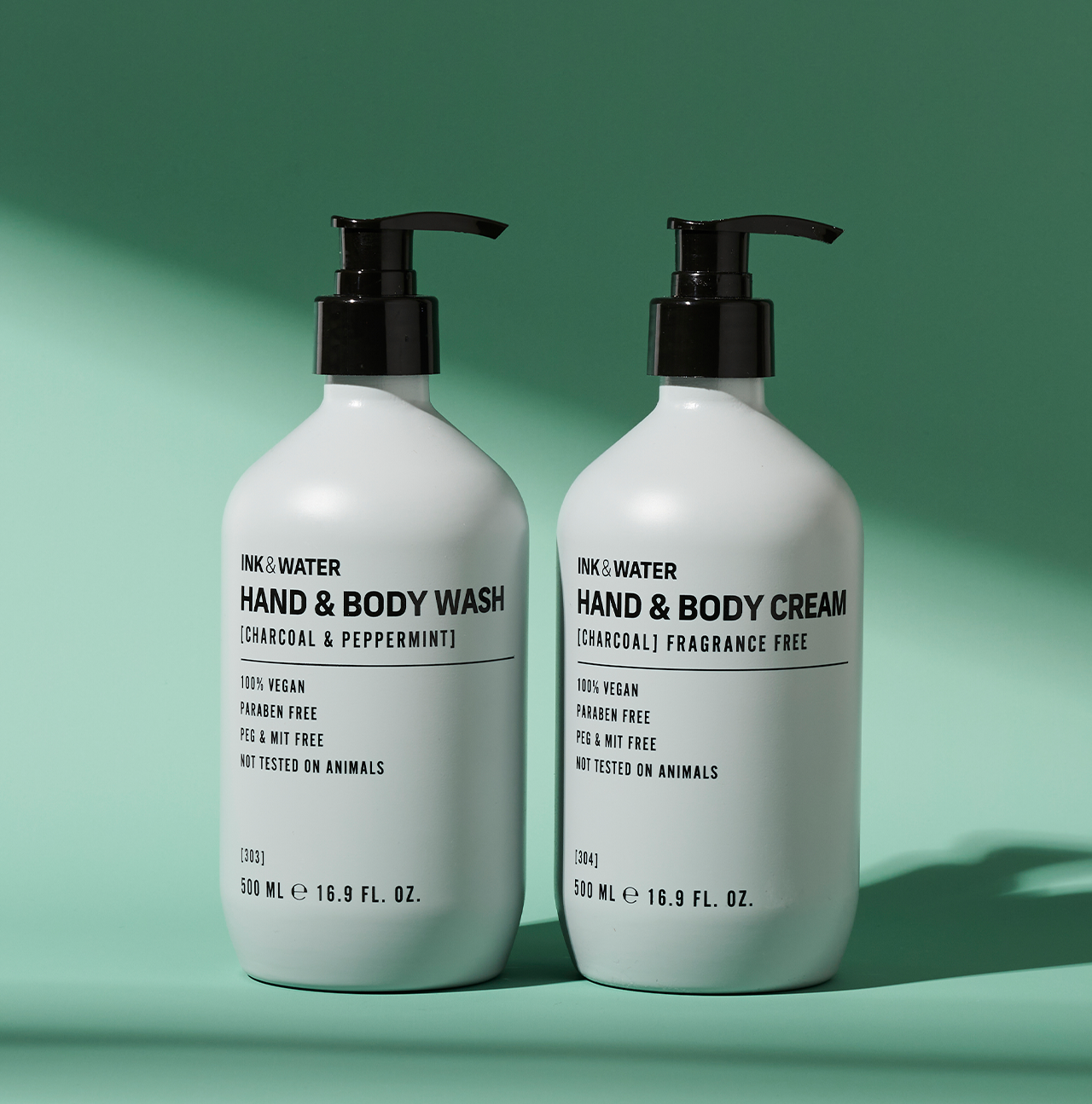 Charcoal & Peppermint Body Duo