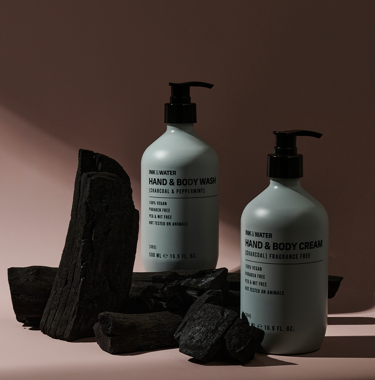Charcoal & Peppermint Body Duo