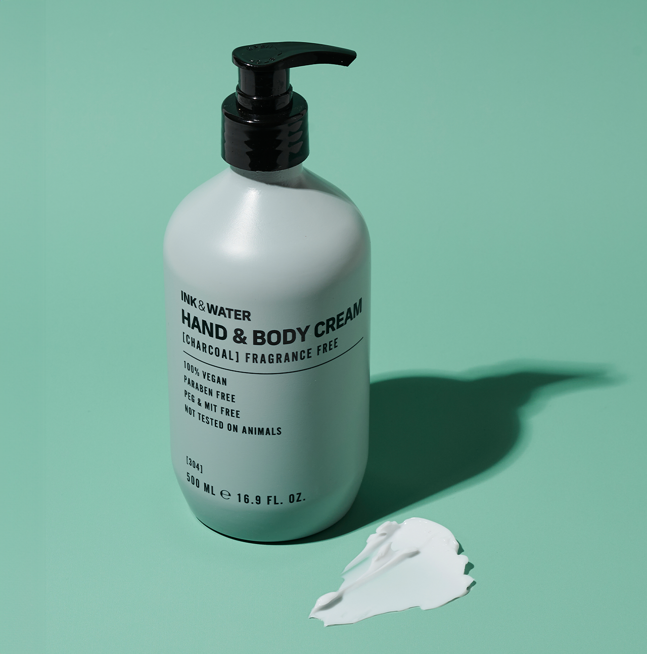 Charcoal Fragrance Free Hand & Body Cream