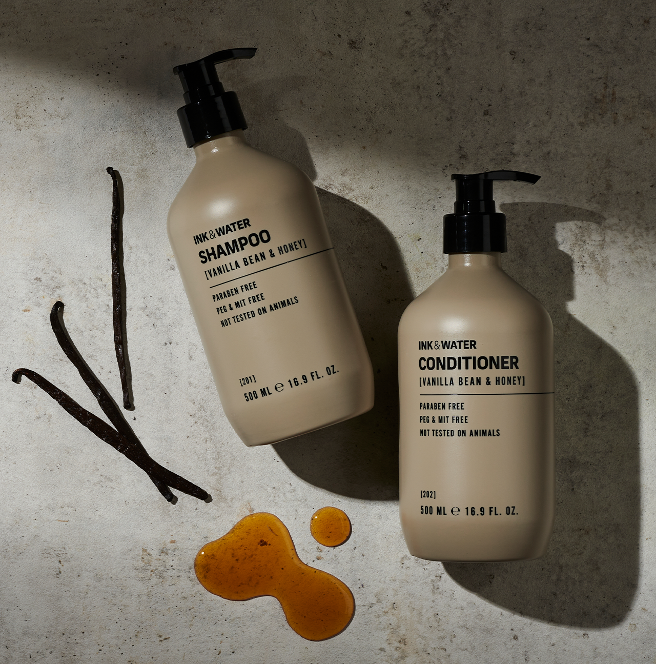 Vanilla Bean & Honey Hair Duo