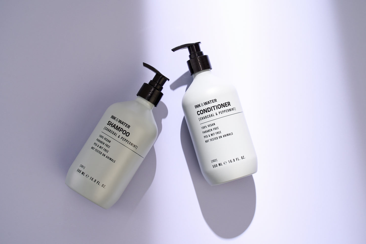 Charcoal & Peppermint Hair Duo