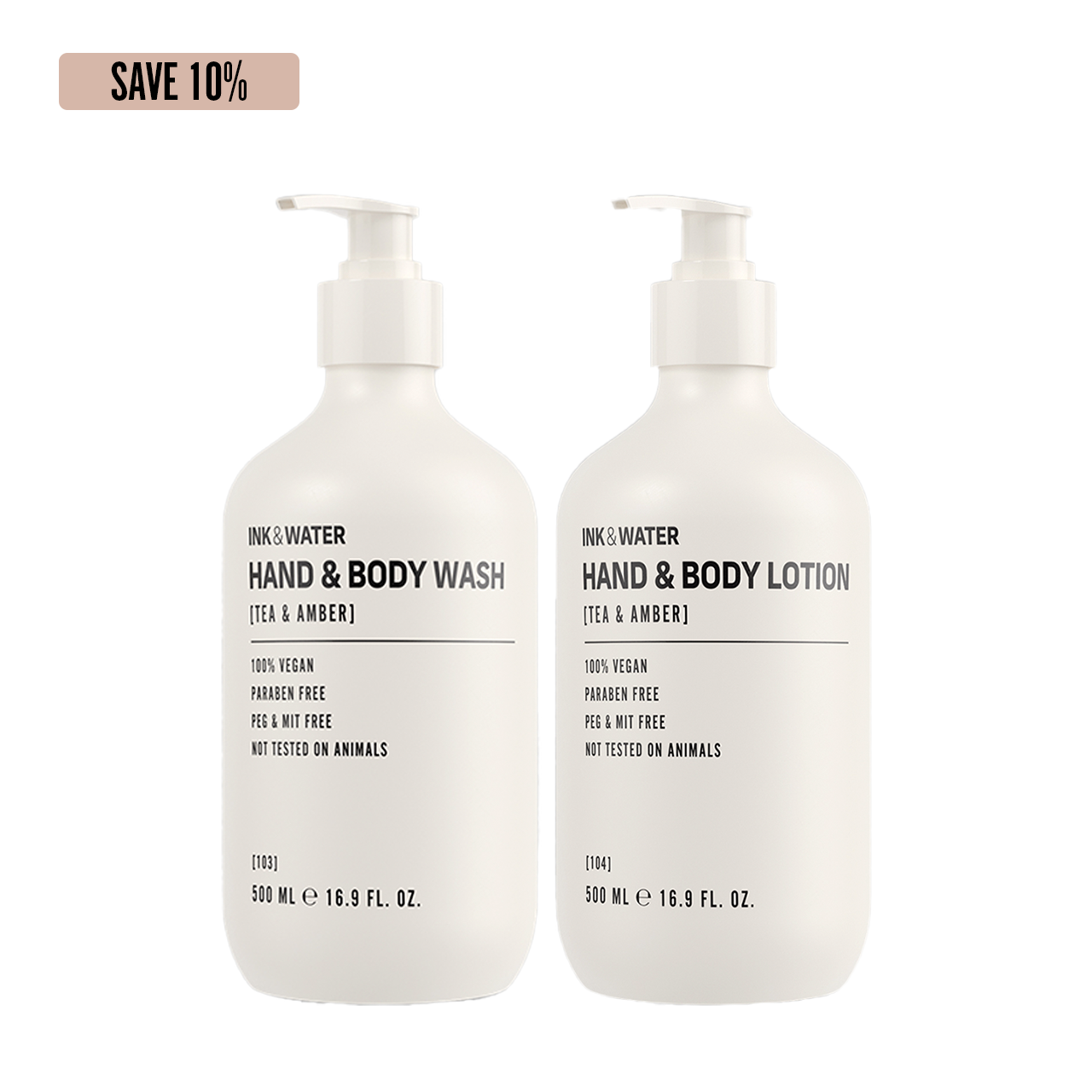 Tea & Amber Body Duo
