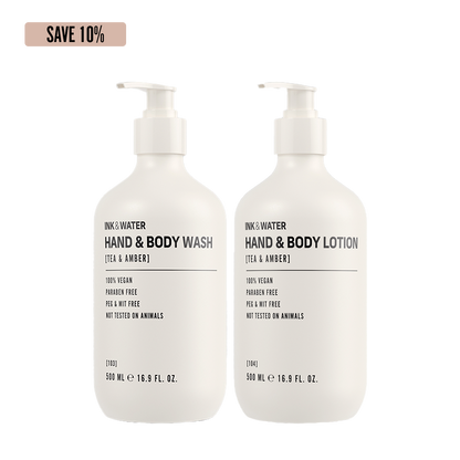 Tea & Amber Body Duo