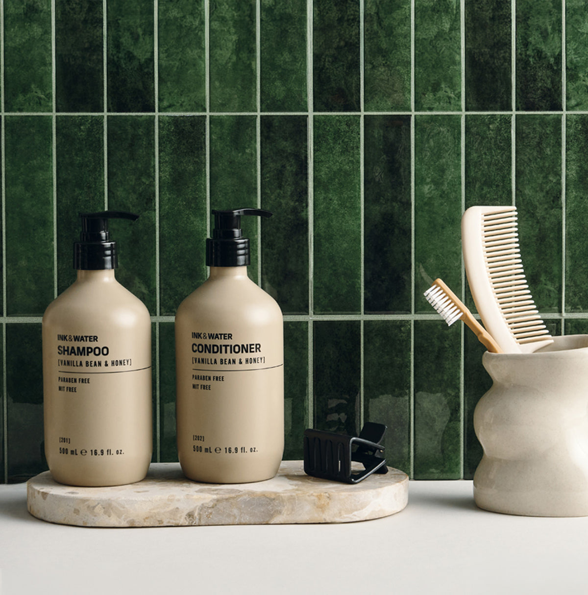 Vanilla Bean & Honey Hair Duo