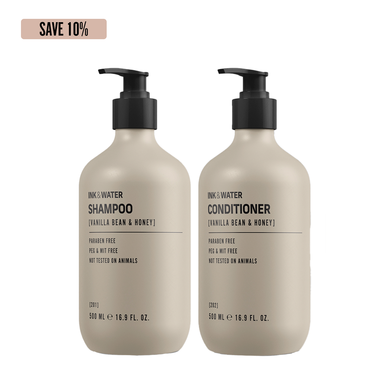 Vanilla Bean & Honey Hair Duo