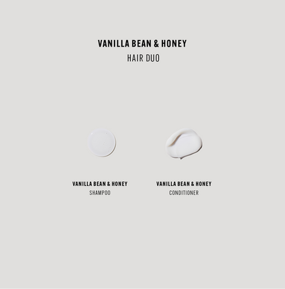 Vanilla Bean & Honey Hair Duo