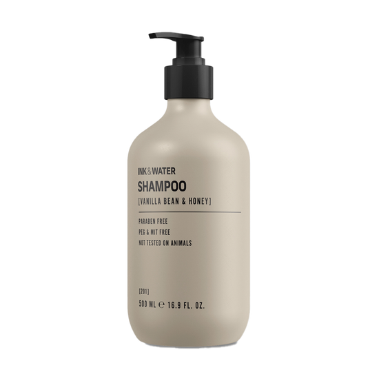 Vanilla Bean & Honey Shampoo | Hotel Amenities | INK & WATER Australia ...